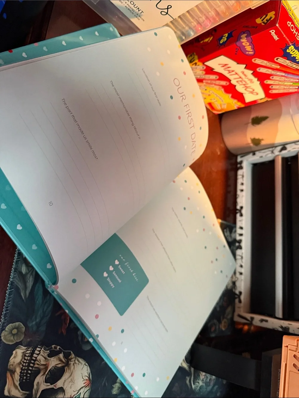 Our Love Story - Keepsake Journal for couples - Book